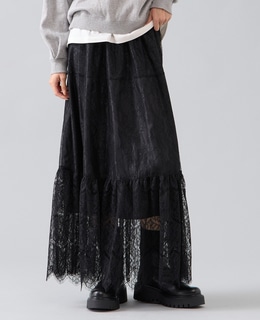 レースティアードスカート