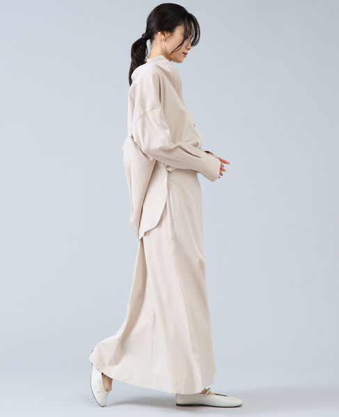 パネルフレアスカート 詳細画像 ライトベージュ 4