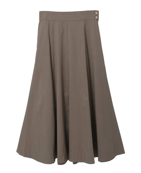 パネルフレアスカート 詳細画像 カーキ 11