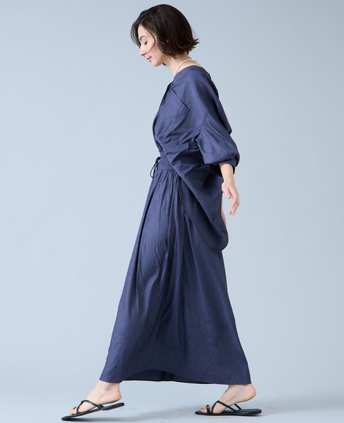 シャーリングスカート 詳細画像 ネイビー 5