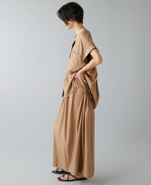 シャーリングスカート 詳細画像 キャメル 3