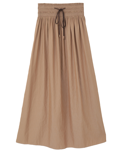 シャーリングスカート 詳細画像 キャメル 6