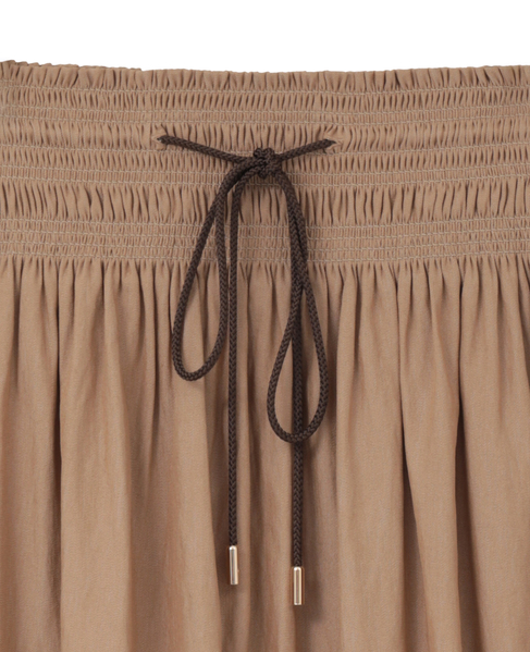 シャーリングスカート 詳細画像 キャメル 8