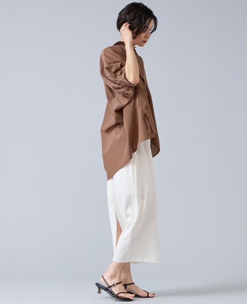 ジョーゼットナロースカート 詳細画像 ホワイト 4