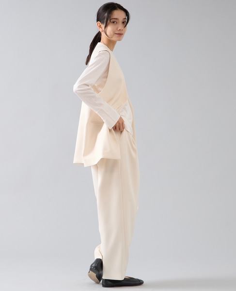 ダブルクロスジレ 詳細画像 オフホワイト 7