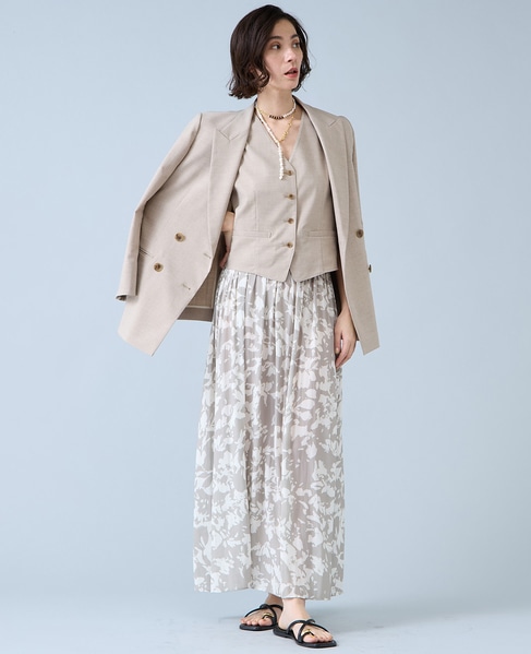 麻調ベスト 詳細画像 ナチュラル 14