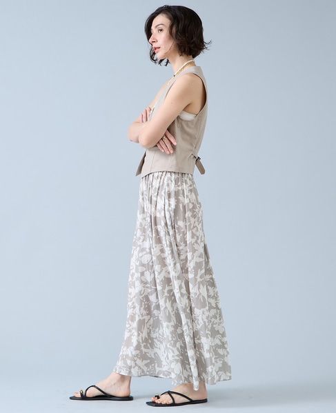 麻調ベスト 詳細画像 ナチュラル 6