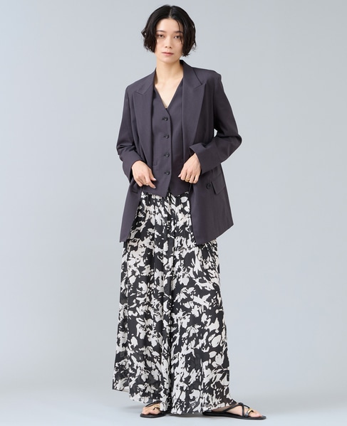 麻調ベスト 詳細画像 チャコールグレー 10