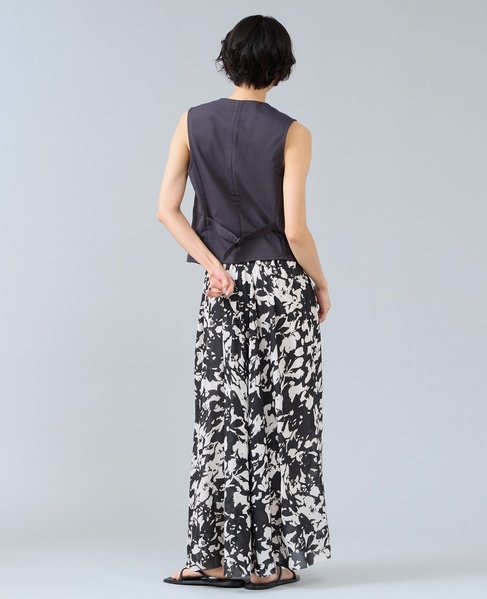 麻調ベスト 詳細画像 チャコールグレー 9