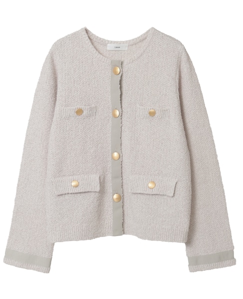 ニットジャケット 詳細画像 アイボリー 11