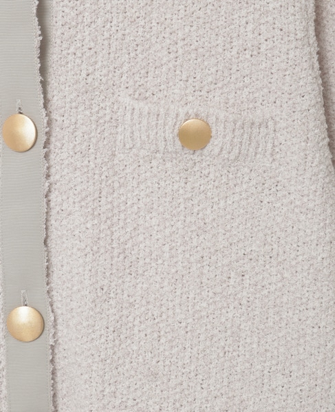 ニットジャケット 詳細画像 アイボリー 16