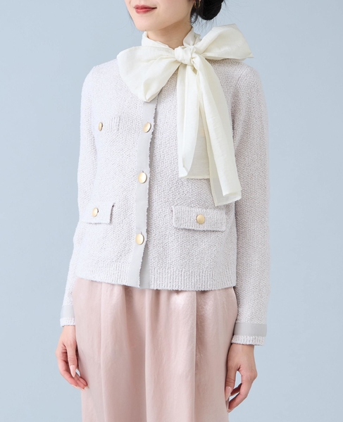 ニットジャケット 詳細画像 アイボリー 9