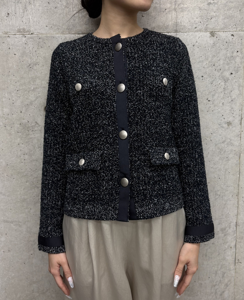 ニットジャケット