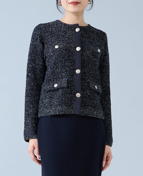 ニットジャケット 詳細画像 ネイビー 11