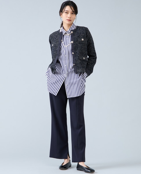 ニットジャケット 詳細画像 ネイビー 3