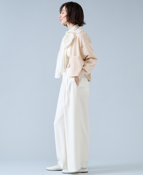 シアージップニット 詳細画像 ベージュ 6