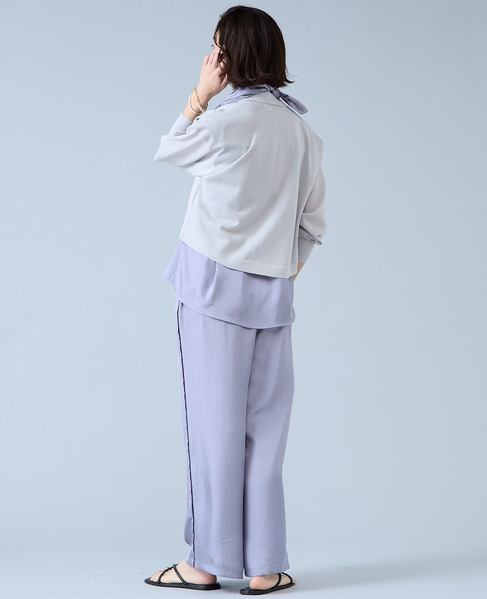 シアージップニット 詳細画像 ブルー 7