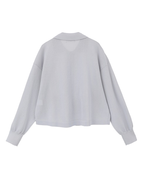 シアージップニット 詳細画像 ブルー 9