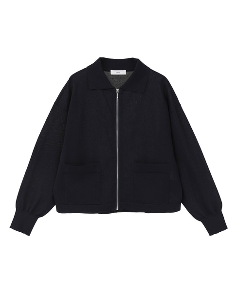 シアージップニット 詳細画像 ネイビー 1