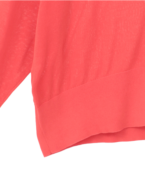 V開きカーディガン 詳細画像 レッド 11