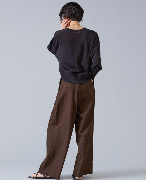 V開きカーディガン 詳細画像 ブラック 6