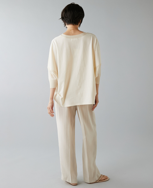 カットソーコンビニットカーディガン 詳細画像 アイボリー 6