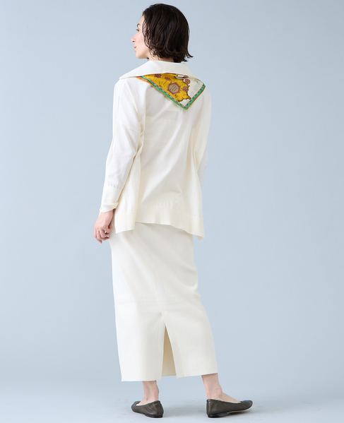 ニットスカート 詳細画像 アイボリー 6