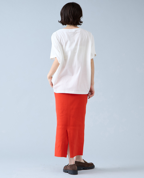 ニットスカート 詳細画像 オレンジ 10