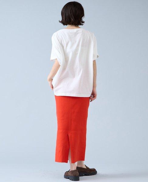 ニットスカート 詳細画像 オレンジ 9