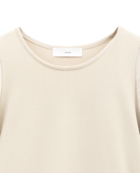 布帛コンビニット 詳細画像 ライトベージュ 6