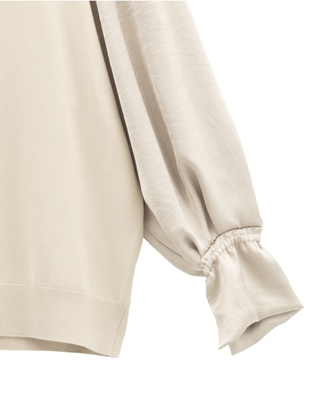 布帛コンビニット 詳細画像 ライトベージュ 7