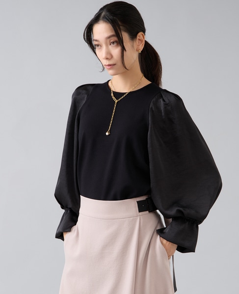 布帛コンビニット 詳細画像 ブラック 2