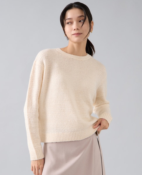 2WAYニットカーディガン 詳細画像 アイボリー 1