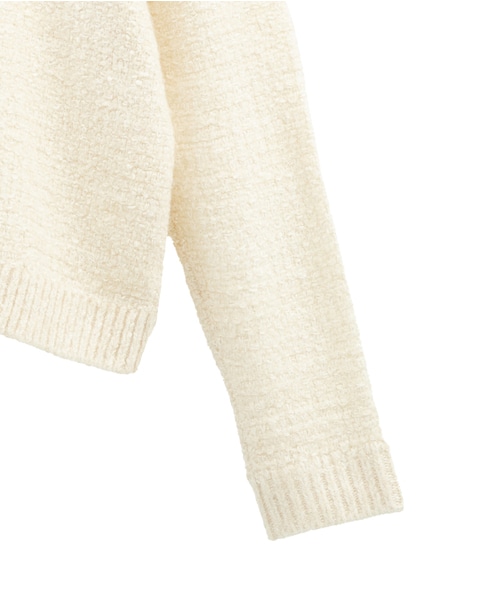 2WAYニットカーディガン 詳細画像 アイボリー 9