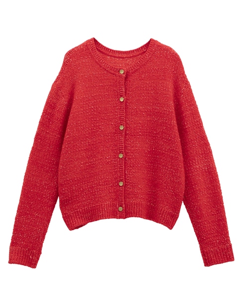 2WAYニットカーディガン 詳細画像 レッド 9