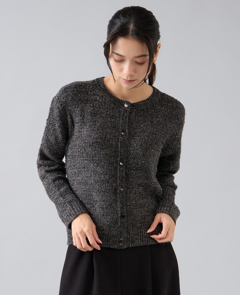 2WAYニットカーディガン 詳細画像 グレー 3