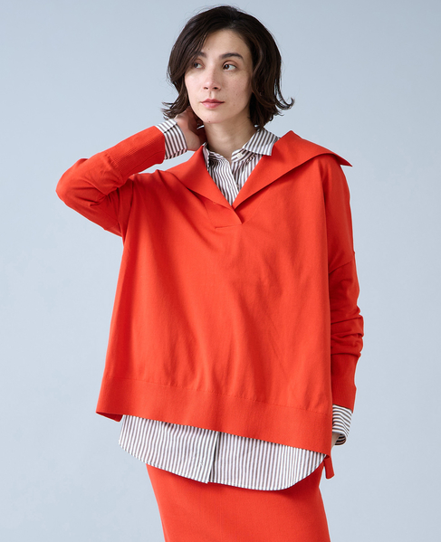 ニット 詳細画像 オレンジ 3