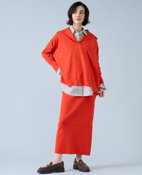 ニット 詳細画像 オレンジ 4