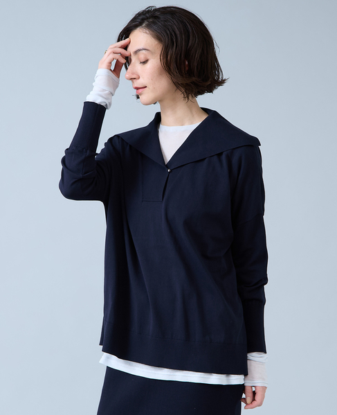 ニット 詳細画像 ネイビー 3