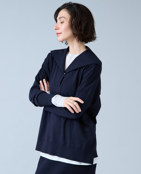 ニット 詳細画像 ネイビー 4