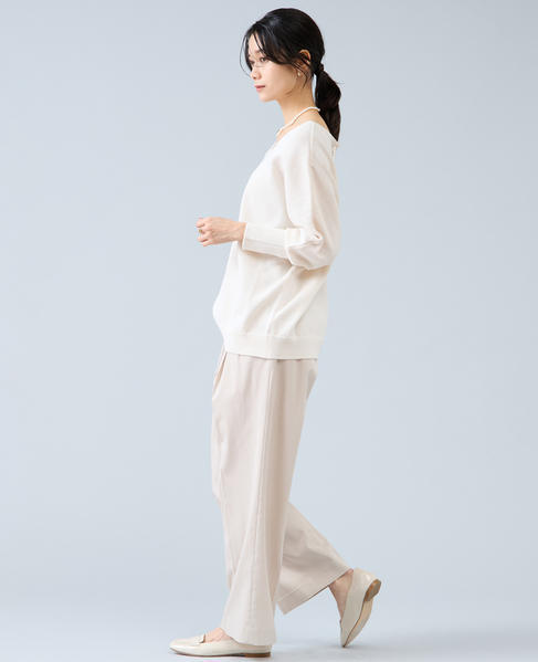 レースアップニット 詳細画像 アイボリー 7