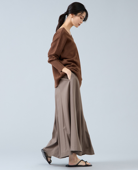 レースアップニット 詳細画像 ブラウン 5