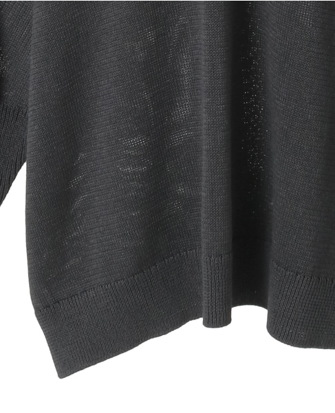 レースアップニット 詳細画像 チャコール 11