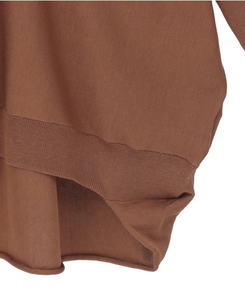 【定番】Vネックドルマンニット 詳細画像 ブラウン 15