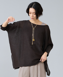 ワイドドルマンオーバーニット