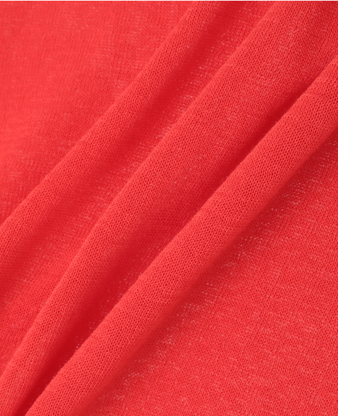 クロップドワイドニット 詳細画像 レッド 12