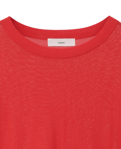 クロップドワイドニット 詳細画像 レッド 9