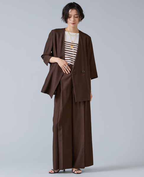 ガーターサマーニット 詳細画像 ブラウン 6