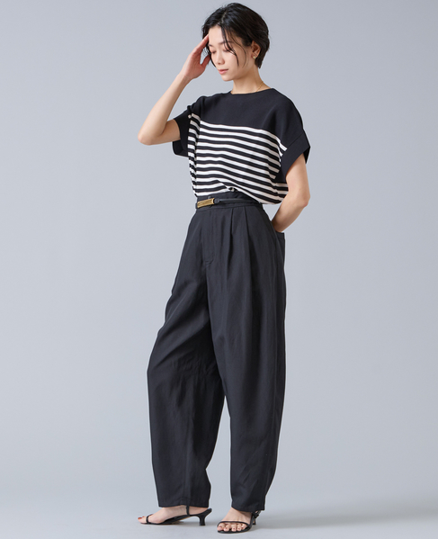 ガーターサマーニット 詳細画像 ブラック 2