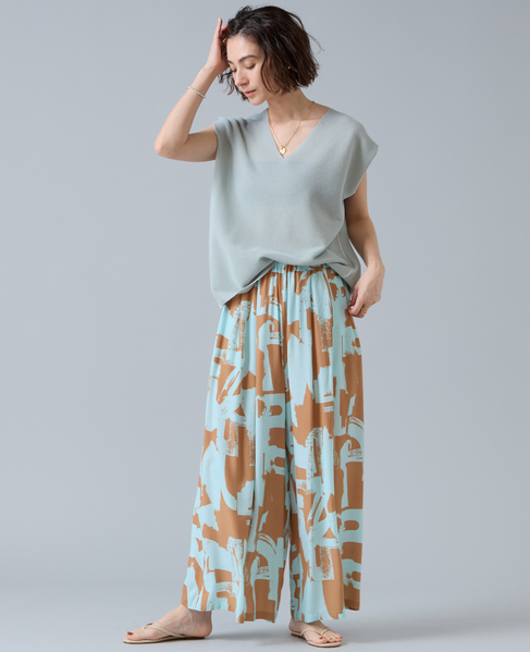 ガーターニット 詳細画像 ミント 4